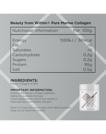 Bio-Synergy Beauty From Within Marine Collagen Powder - 300g