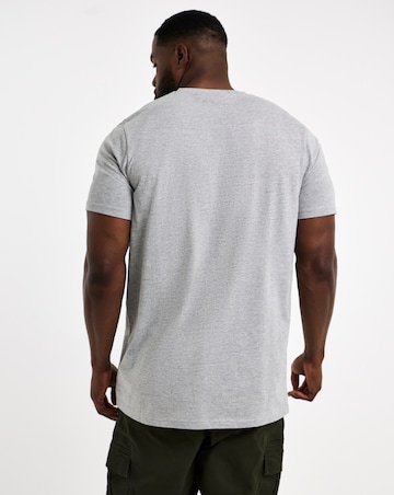 5 Pack V Neck T-Shirts Extra Long