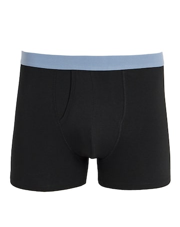 5 Pack Contrast Waistband Boxers