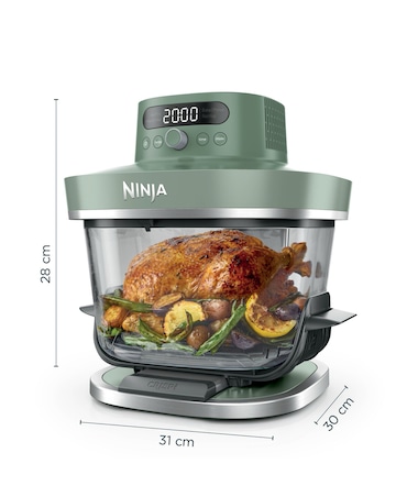 Ninja CRISPi PRO 5 in 1 Glass Air Fryer Moss Green