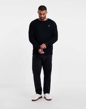 Polo Ralph Lauren Cable Knit Jumper - Navy