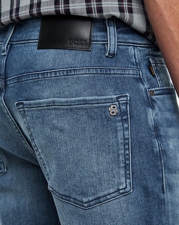 BOSS Maine Straight Fit Jean - Blue