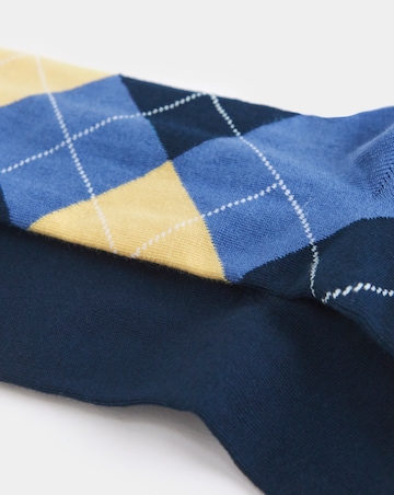 Polo Ralph Lauren 2 Pack Argyle Socks - Blue/Navy