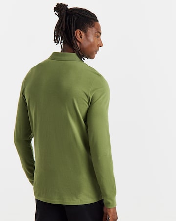 Voi 2 Pack Long Sleeve Pique Polos Long Length