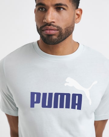 PUMA Essentials 2 Colour No.1 Logo T-Shirt