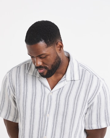 Jack & Jones Coba Stripe Shirt - White