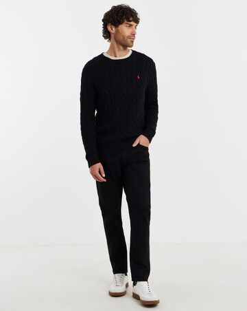 Polo Ralph Lauren Cable Knit Jumper - Black