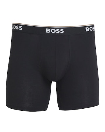 BOSS 3 Pack Long Leg Boxer Breif - Navy