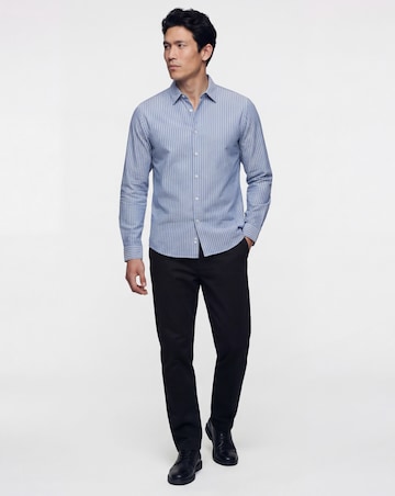 Long Sleeve Poplin Stripe Shirt Long