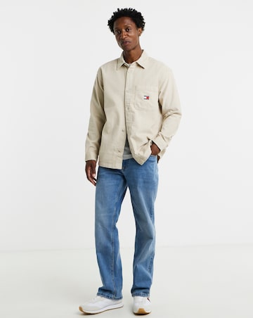 Tommy Jeans Cord Overshirt - Beige