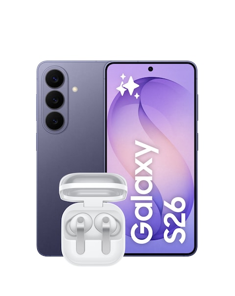 Samsung Galaxy S26 512GB (Cobalt Violet) & Samsung Galaxy Buds4 Pro bundle