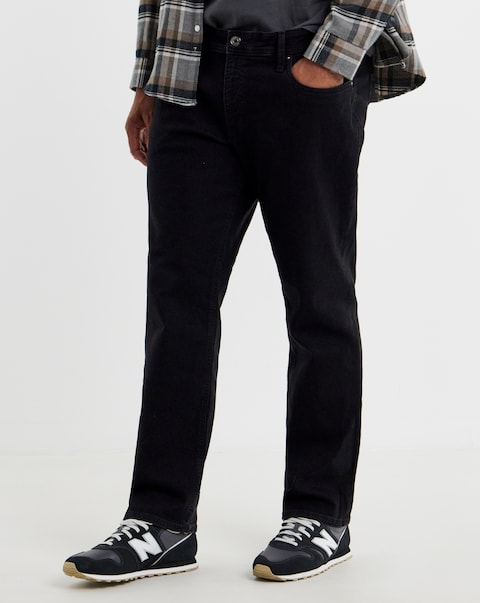 JACK & JONES Glenn Slim Fit Jeans - Black Denim