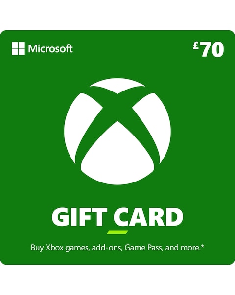 Xbox £70 Gift Card (Digital Download)