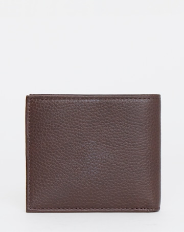 Polo Ralph Lauren Pebble Leather Wallet - Brown