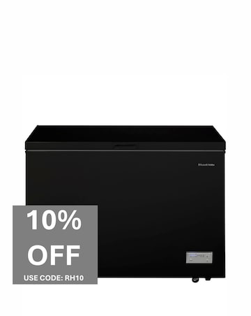 Russell Hobbs RH300CF201B 300L Chest Freezer - Black