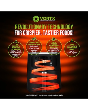 Tower Vortx 4L Digital Air Fryer