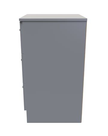 Eider Ready Assembled 3 Drawer Bedside - Kids