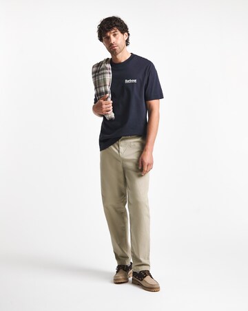 Barbour Moonwell Short Sleeve Graphic Relaxed T-Shirt - Navy