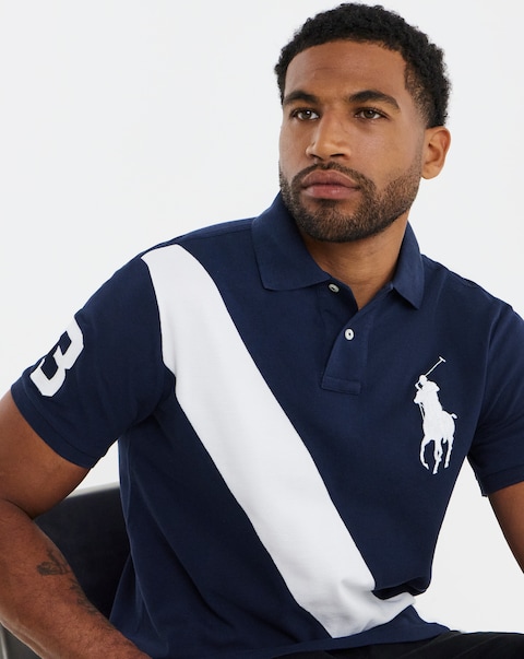 Polo Ralph Lauren Short Sleeve Big Pony Polo - Navy