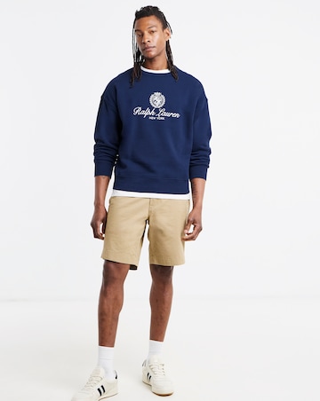 Polo Ralph Lauren Graphic Crew Neck Sweatshirt - Navy