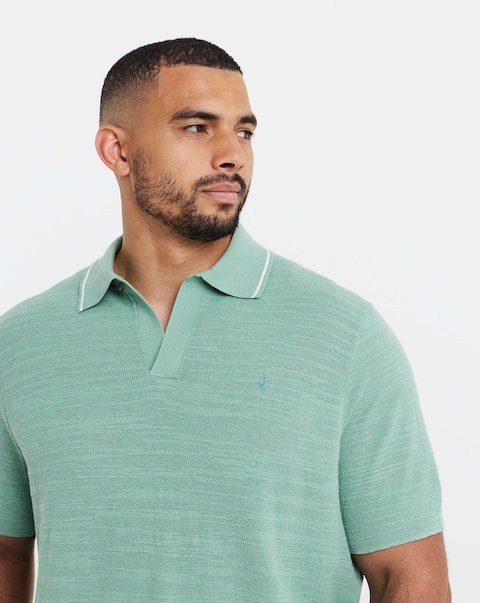 Polo Ralph Lauren Short Sleeve Knitted Polo - Mint