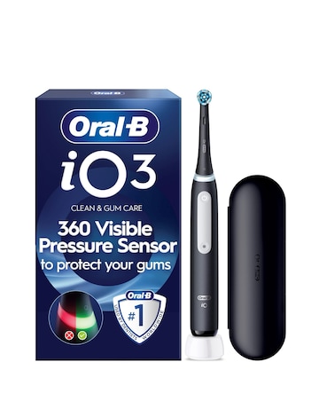 Oral-B iO3 Matt Black Electric Toothbrush
