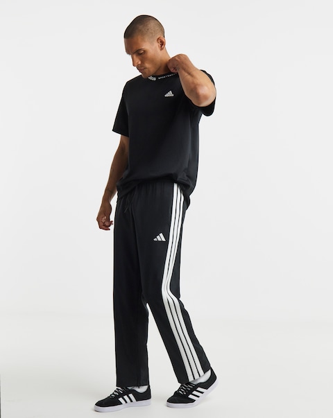 adidas 3 Stripes Open Hem Zipped Pants