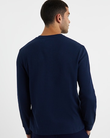 Polo Ralph Lauren Waffle Lounge Top - Navy