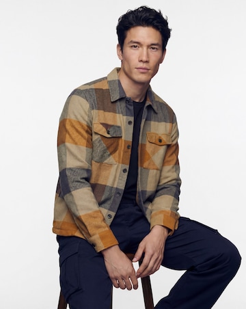 Heavyweight Checked Overshirt Regular