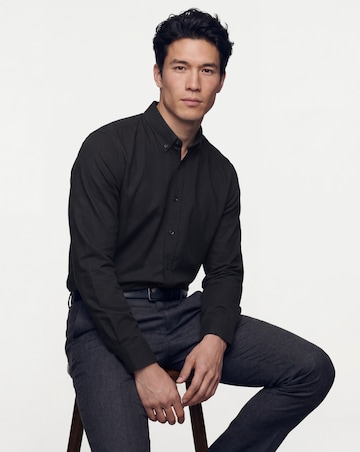 Long Sleeve Oxford Shirt Long Length