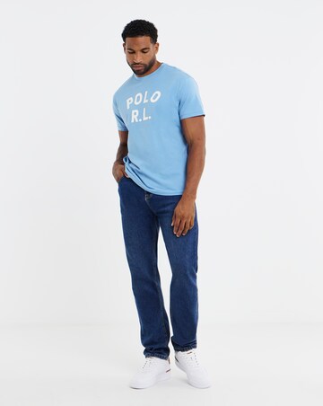 Polo Ralph Lauren Shirt Sleeve Logo T-Shirt - Blue