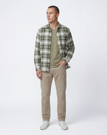 5 Pack V Neck T-Shirts Long - Marl