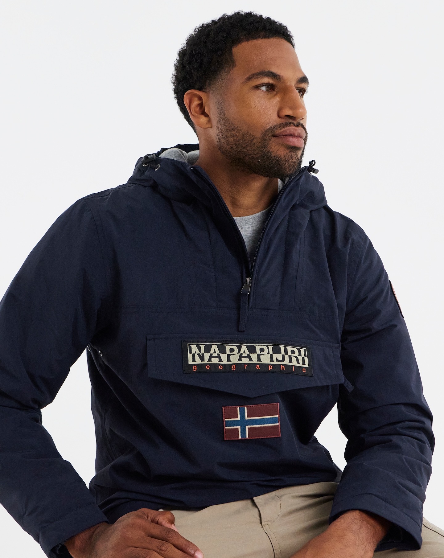NAPAPIJRI ナイロンジャケット ネイビー Napapijri Rainforest Winter Jacket - Navy | Jacamo