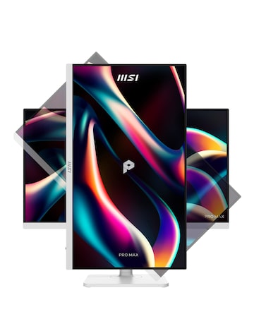 MSI PRO MAX 241PHW 24in FHD 144Hz 4ms IPS Adaptive-Sync Monitor - White