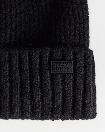 Jack& Jones Rush Beanie Hat - Black