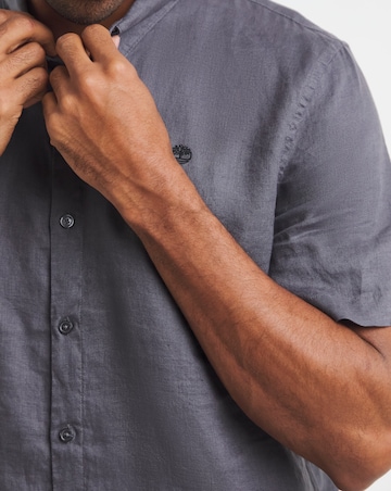 Timberland Linen Short Sleeve Shirt