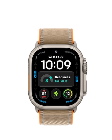 Apple Watch Ultra 4 GPS + Cellular 49mm - Natural Titanium/Sand Trail Loop - M/L