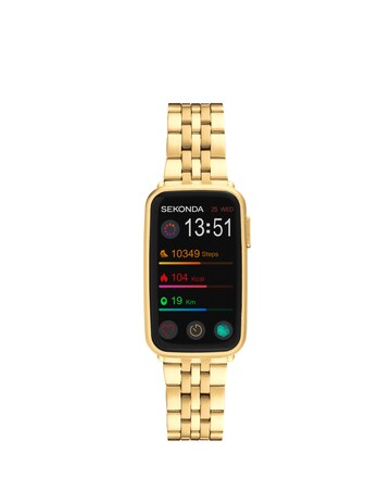 Sekonda Track Smart Watch - Gold Stainless Steel