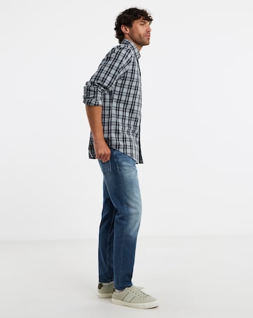 BOSS Maine Straight Fit Jean - Blue