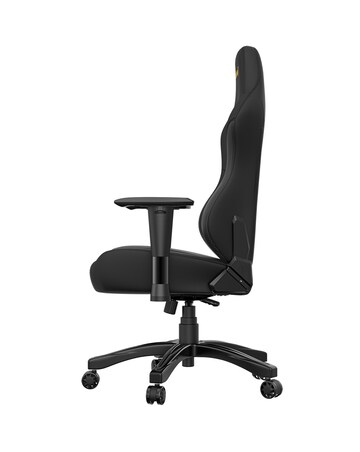 Anda seaT Phantom 3 Premium Large Gaming Chair - Black (Golden logo)