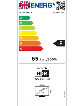 LG 50QNED7EB3C 50in QNED evo AI 4K Smart TV