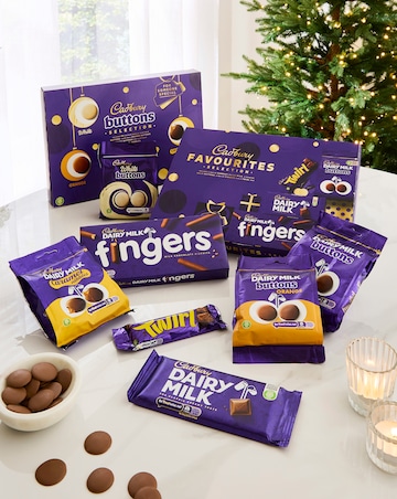 Cadbury Favourites and Buttons Selection Box Bundle