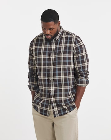 Long Sleeve Cotton Check Shirt