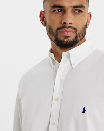 Polo Ralph Lauren Long Sleeve Poplin Shirt - White