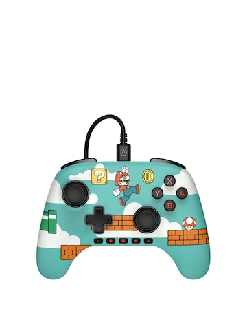 PowerA Advantage Wired Controller for Nintendo Switch 2 - Mario Time