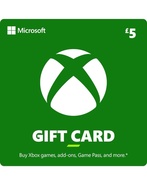 Xbox £5 Gift Card (Digital Download)