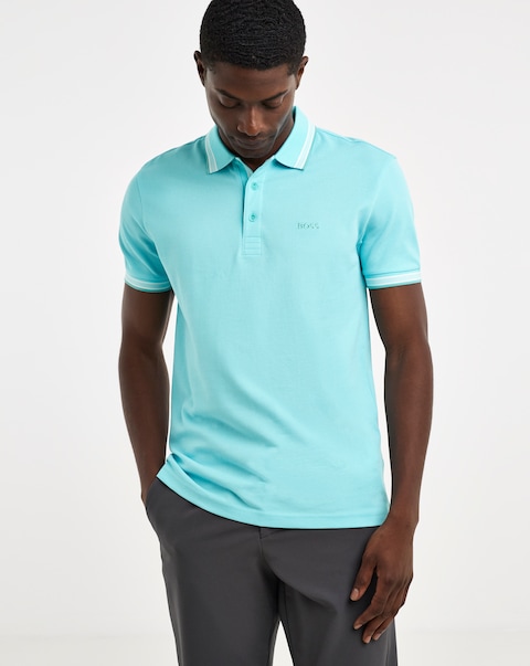 BOSS Short Sleeve Paddy Polo - Bright Blue