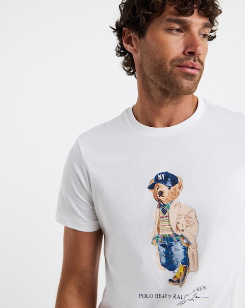 Polo Ralph Lauren Short Sleeve Bear T-Shirt - White