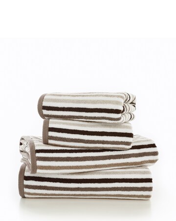 Deyongs Bliss Linear 100% Cotton 550GSM Striped Towel
