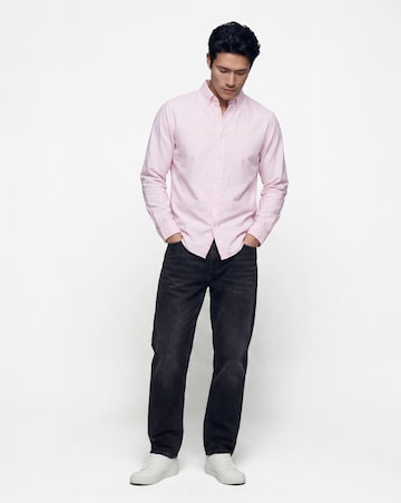Long Sleeve Oxford Shirt Long Length